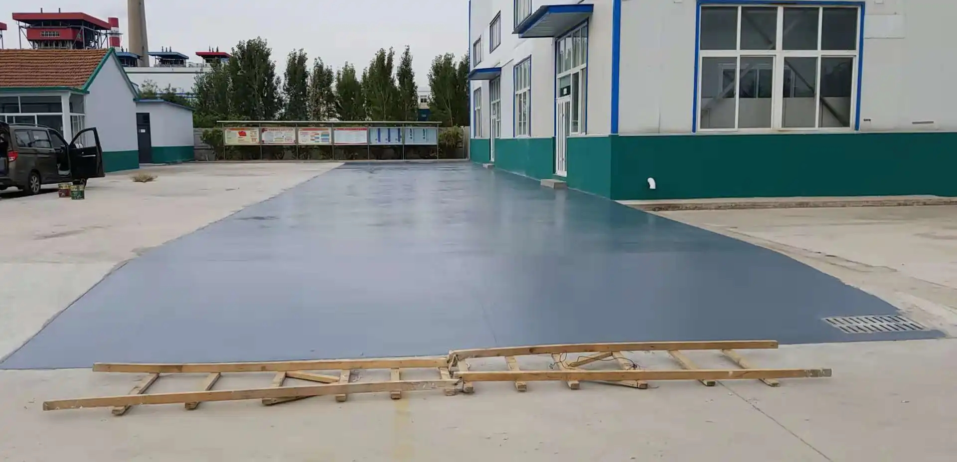 湖南车间厂房地坪漆修补翻新